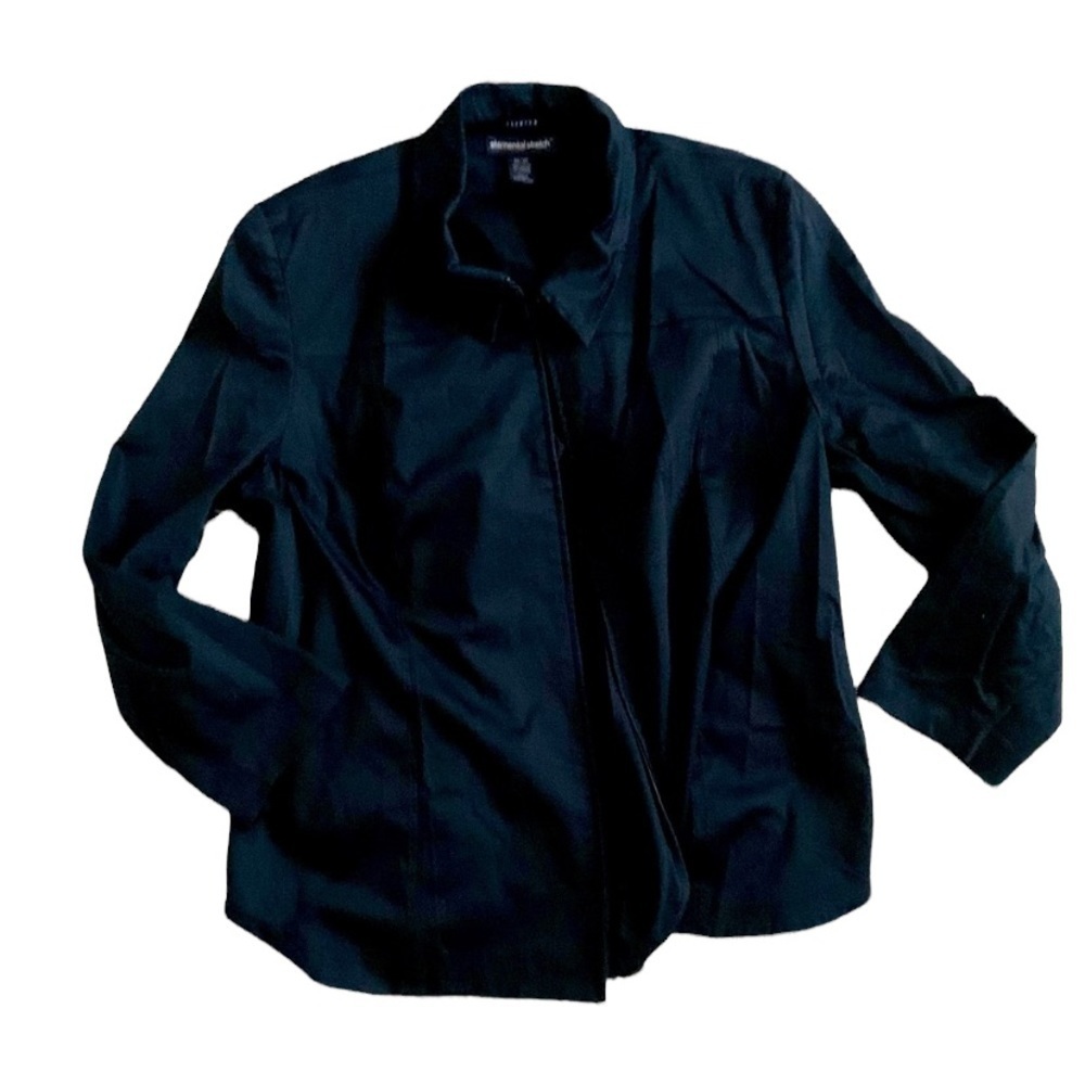 Elemental Stretch | Black 22/24 Stretchy Plus Size